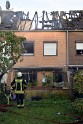 Feuer 2 Vollbrand Reihenhaus Roggendorf Berrischstr P038